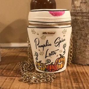 Betsy Johnson pumpkin spice crossbody